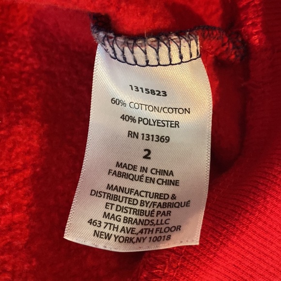 FILA Blue, White and Red Sweatsuit Hoodie Set - Picture 5 of 12